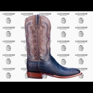 LUCCHESE BOOTMAKER CECIL EXOTIC STYLE NO.CL1096.W8-10.5-EE